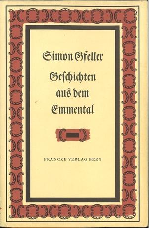 Gfeller, Geschichten aus dem Emmental.