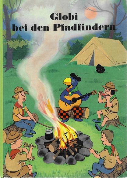 Lips, Globi bei den Pfadfindern.