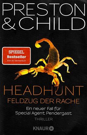 Preston/Child, Headhunt.