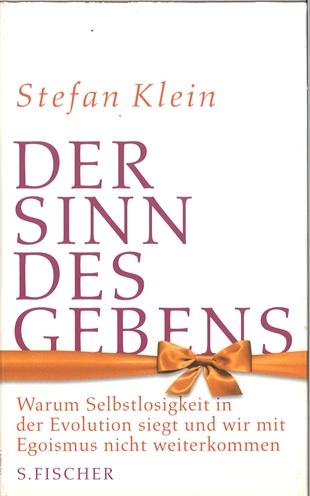 Klein, Der Sinn des Gebens.