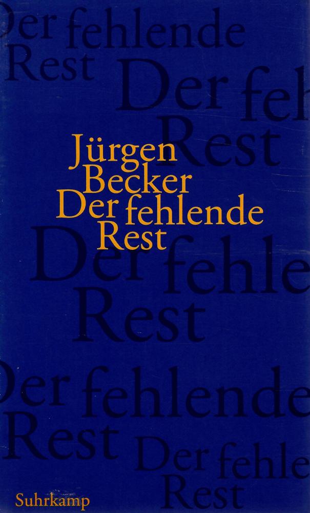 Becker, Der fehlende Rest.