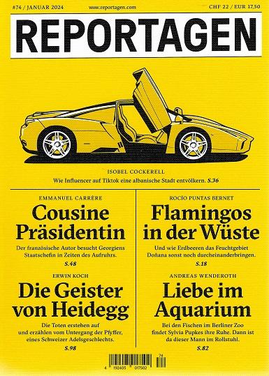 Puntas Bernet, Reportagen Januar.