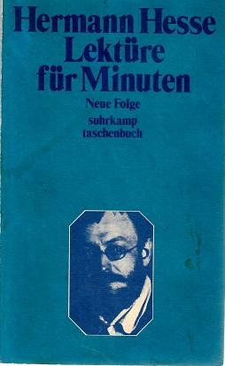 Hesse, Lektüre für Minuten.