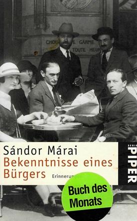 Márai, Bekenntnisse eines Bürgers.
